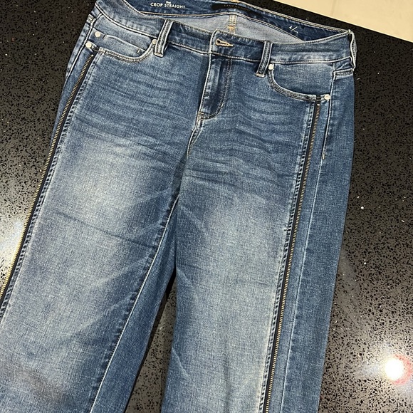 Crop straight jeans - Picture 2 of 6